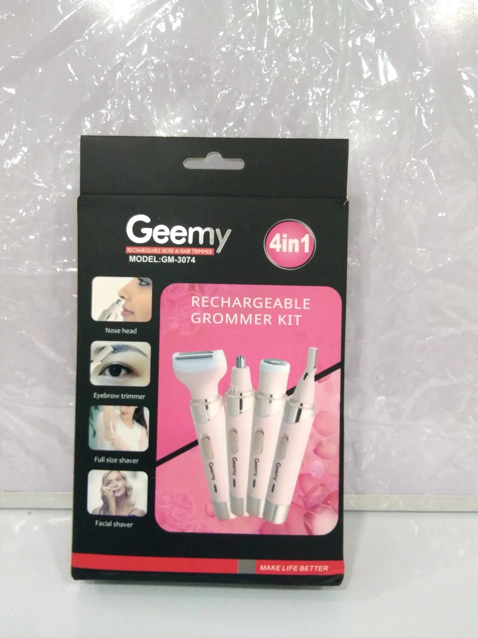Geemy Groomer Kit Rechargeable 4-in-1 - image 3