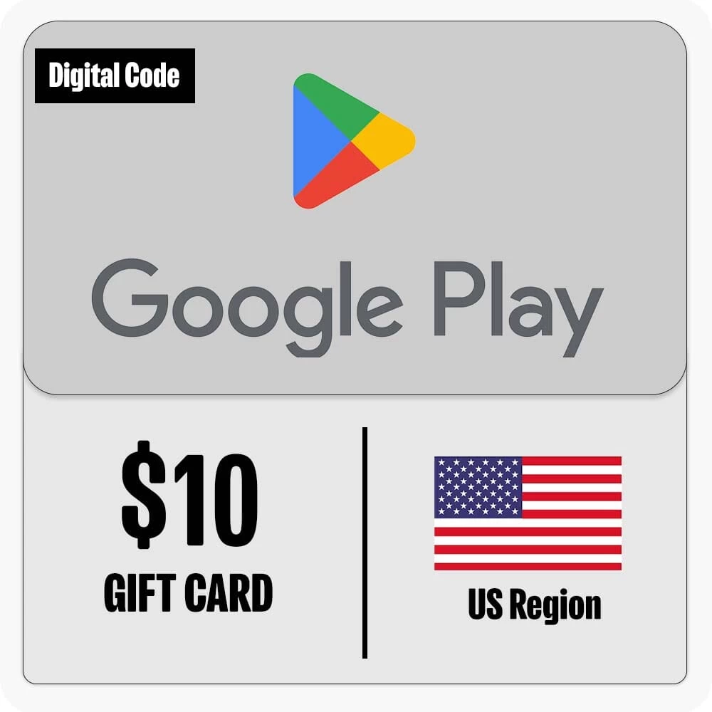 Google Play $10 Gift Card US
