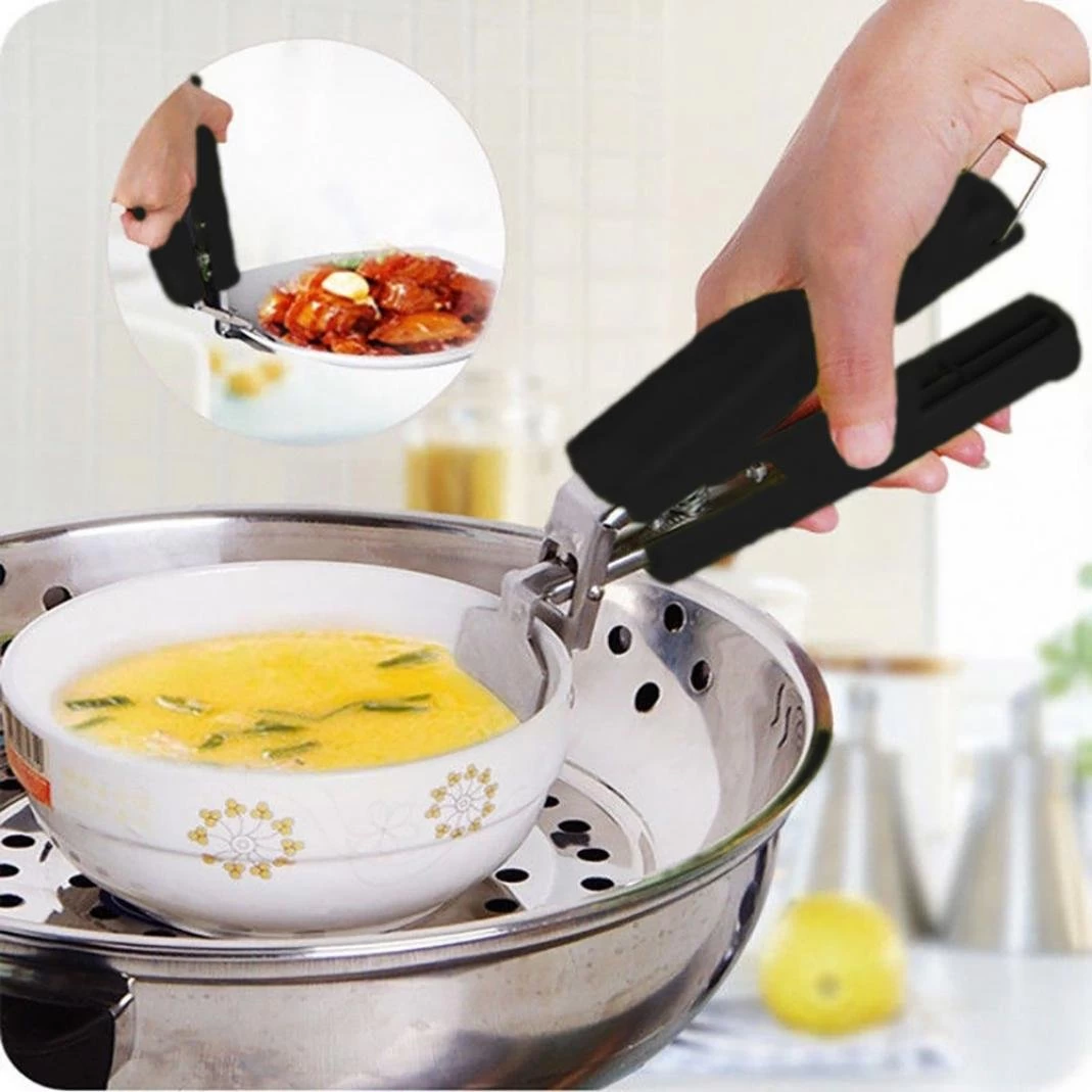 Generic Hot Pot Gripper Anti-Hot Bowl Clip - image 1