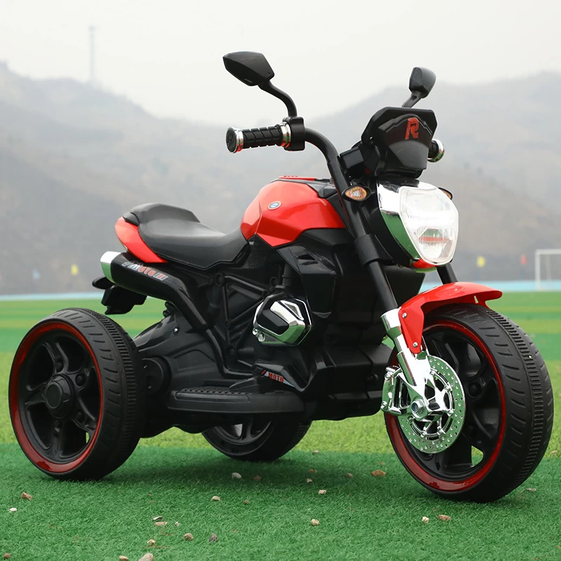 Kids MB6505 Rechargeable Electric Motor Bike Orange - image 3
