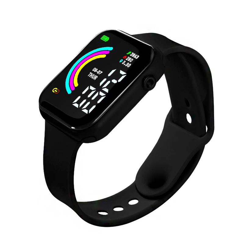 Generic LED Digital Watch Square Fashion