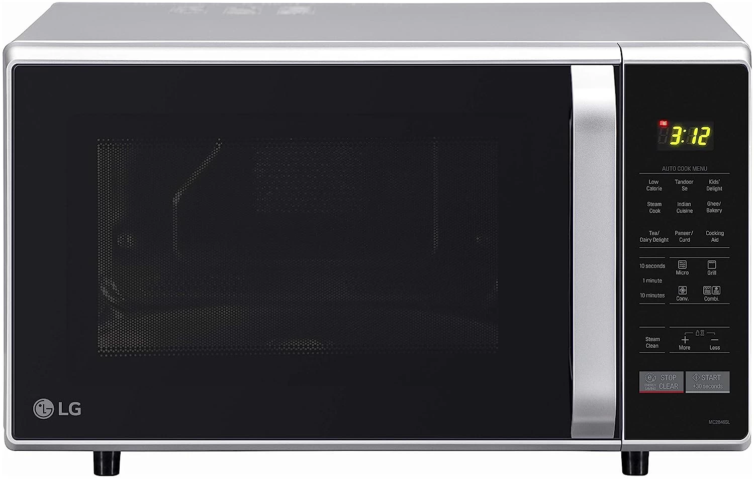 LG MC2846SL 28 L Convection Microwave Oven Silver