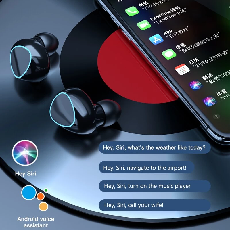 M10 Wireless Bluetooth Earbud Earphones Headset - image 3