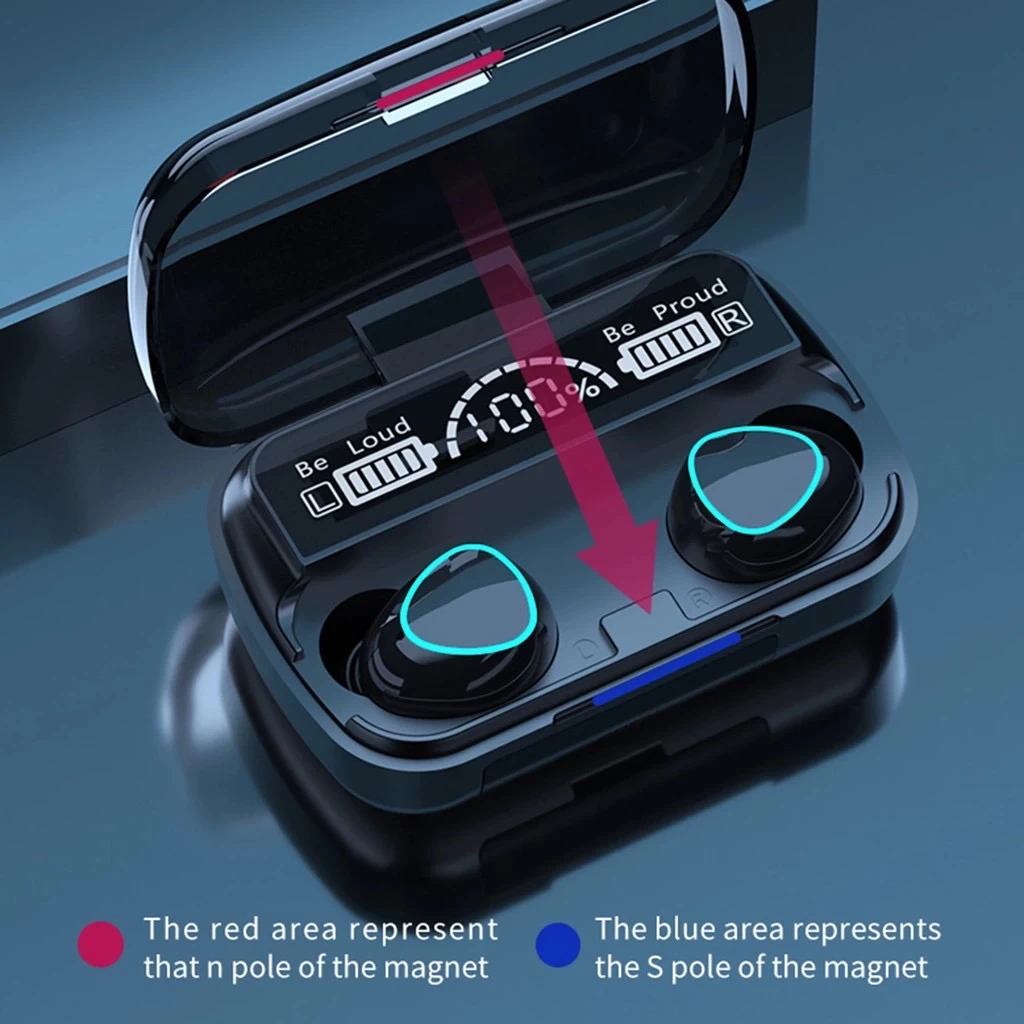 M10 Wireless Bluetooth Earbud Earphones Headset - image 4