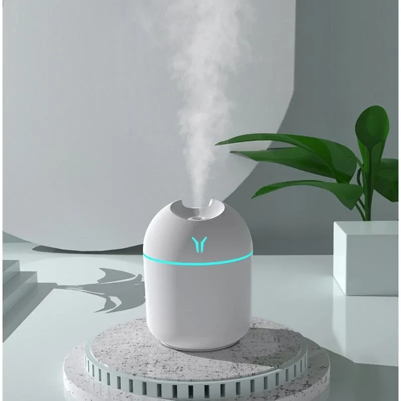 Mini Air Humidifier Portable LED Night Lamp Colorful
