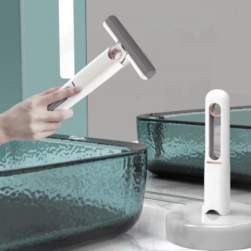 Generic Mini Mop Portable Self-Squeeze Strong Absorbent - image 3