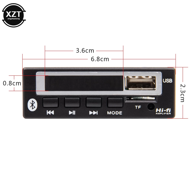 Generic MP3 Player USB TF FM Bluetooth 5.0 Remote Control - image 3