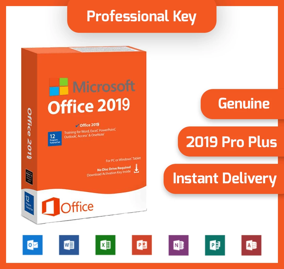Microsoft Office Pro Plus 2019 Activation Lifetime Key