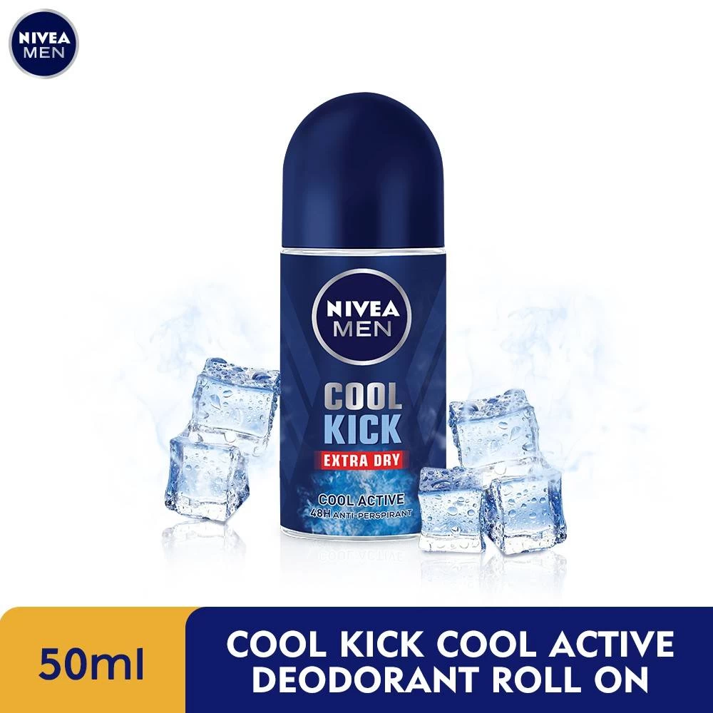 NIVEA Cool Kick Extra Dry Anti Perspirant 50ml - image 2