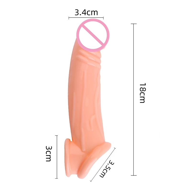 Generic Enlargement Sleeve for Men Stimulation - image 4