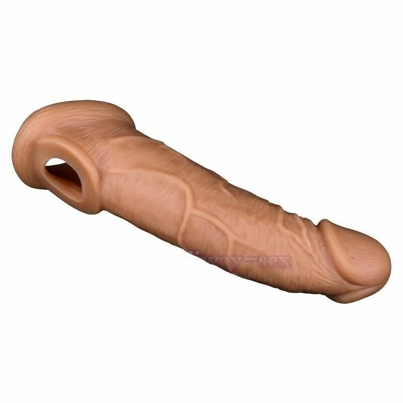 Generic Penis Sleeve Extender Enlarger Reusable Condom - image 7