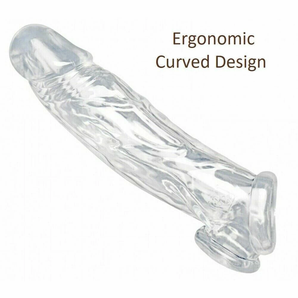 Generic Penis Sleeve Extender Enlarger Reusable Condom - image 10