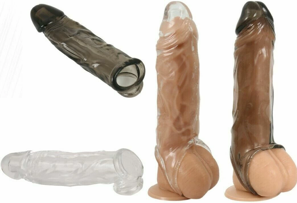 Generic Penis Sleeve Extender Enlarger Reusable Condom - image 11