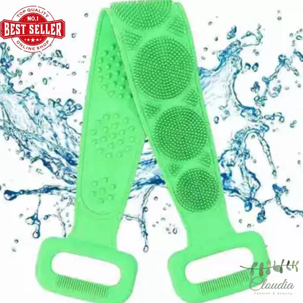 Generic Bath Brush Exfoliating Back Belt - image 4