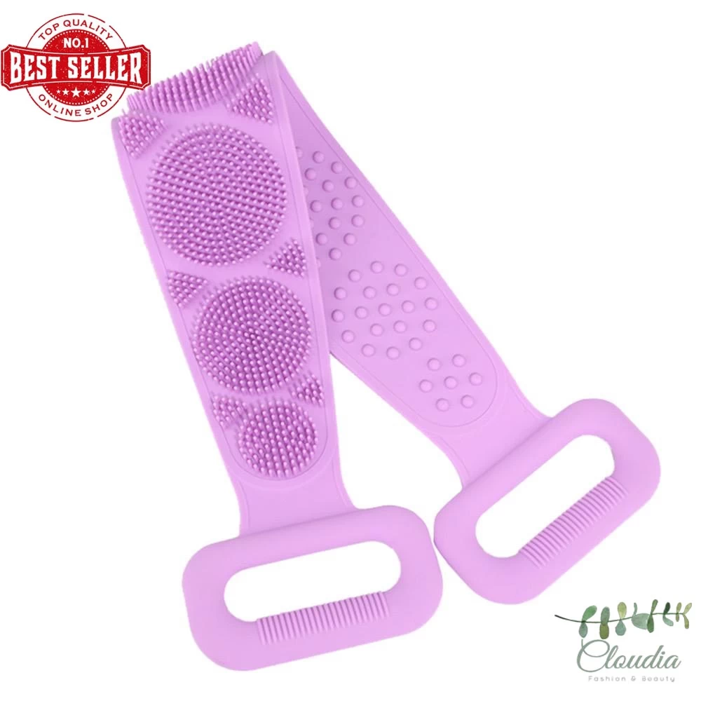 Generic Bath Brush Exfoliating Back Belt - image 8