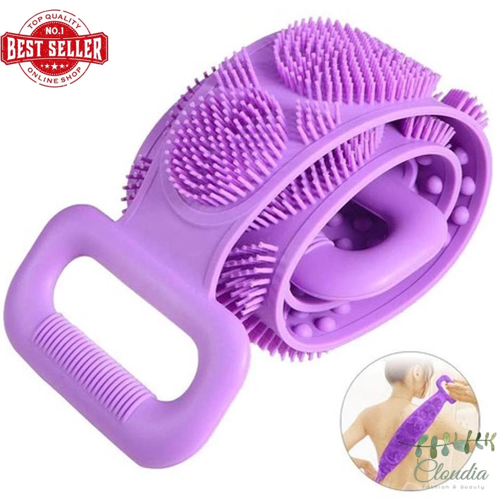 Generic Bath Brush Exfoliating Back Belt - image 9