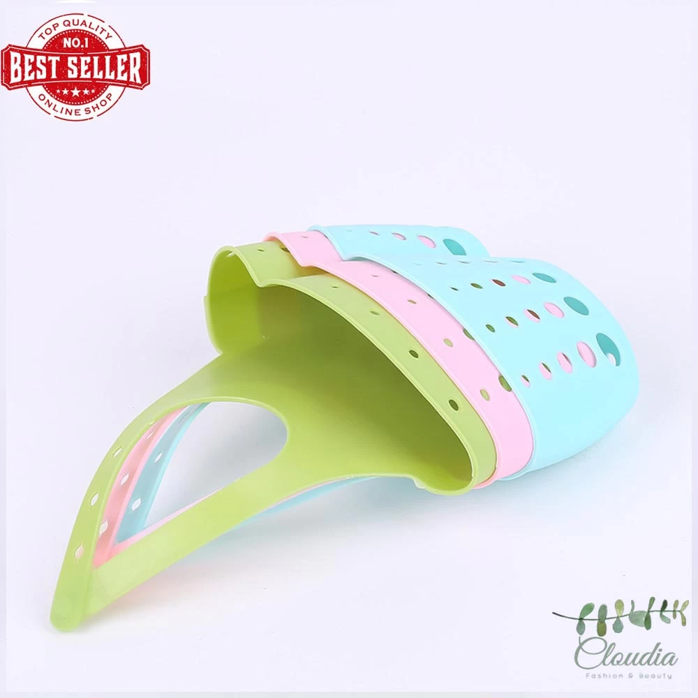 Generic Sink Shelf Rubber Drain Rack with Sponge Holder - image 3