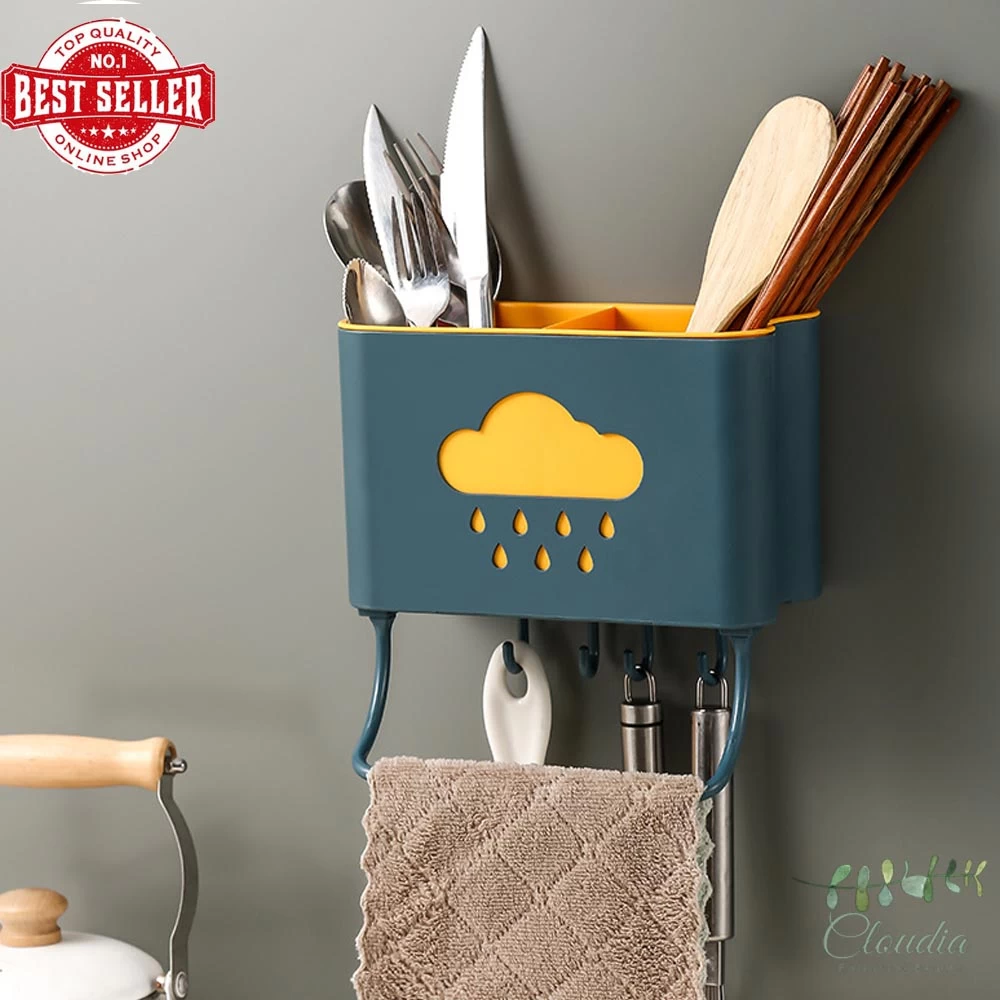 Generic Soup Spoon Chopsticks Holder Kitchen Organizer