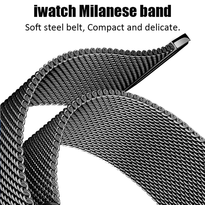 Apple Watch Milanese Loop Stainless Steel Band - image 11