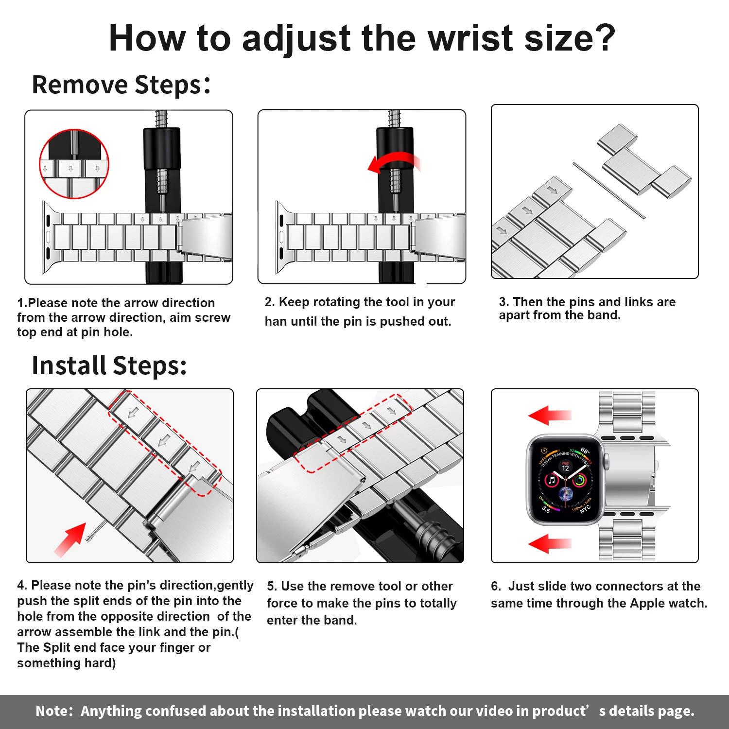 Apple Watch Stainless Steel Strap - image 10
