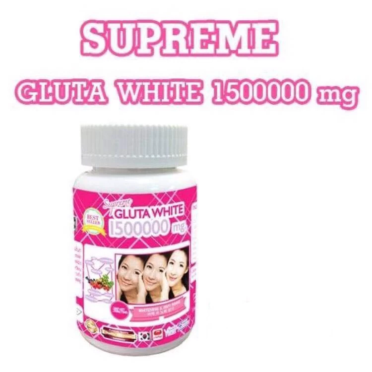 Supreme Gluta White 1500000 mg Anti Aging 30 Softgel - image 1