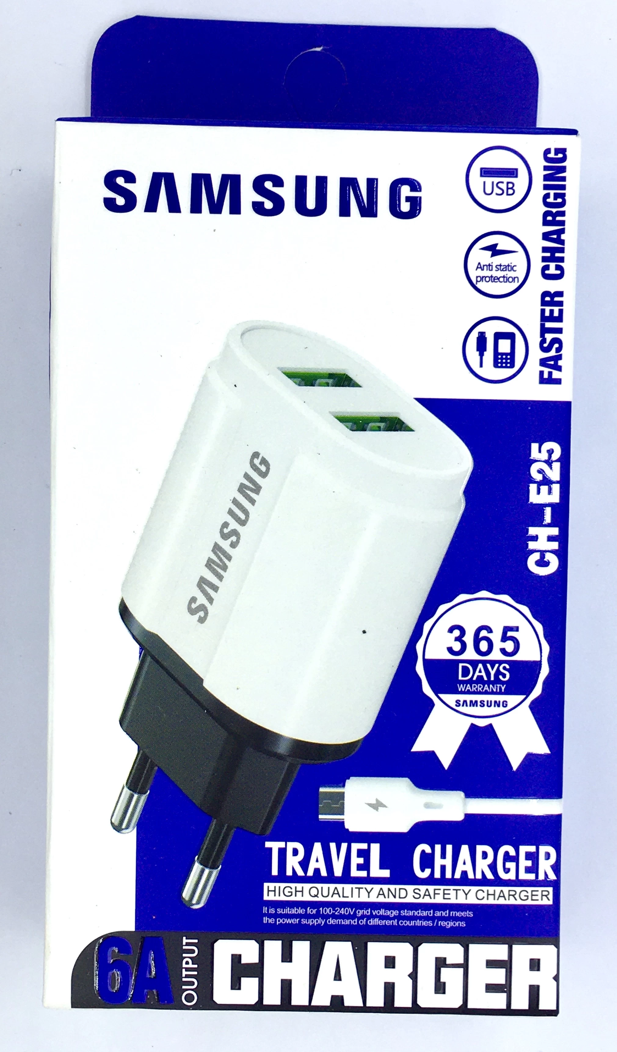 Tecno 6A Fast Charger with Cable - image 2
