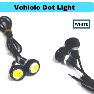 Generic 2pcs LED Car Interior Body Kit Light - White