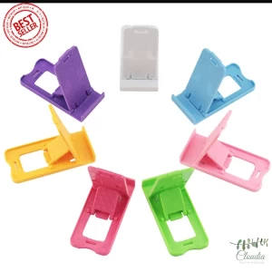 Generic Phone Holder Adjustable Light Blue