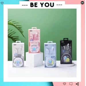 Cute Astronaut Headset and Case with Microphone
