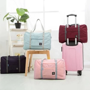 Large Capacity Travel Bag Folding Bag Nylon unisex