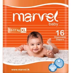 Marvel Baby Diapers 16 Pieces Pack XL