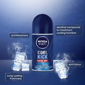 NIVEA Cool Kick Extra Dry Anti Perspirant 50ml