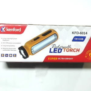 Rechargeable torch 2 in 1 LED light and LED