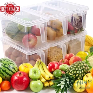 Generic Reusable Refrigerator Food Storage Containers