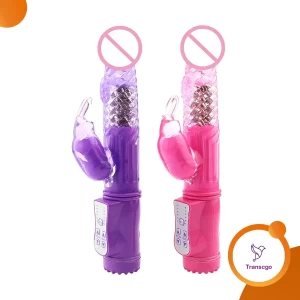 Generic Rotatable Rabbit Vibrator & Huge Vibrating Dildo