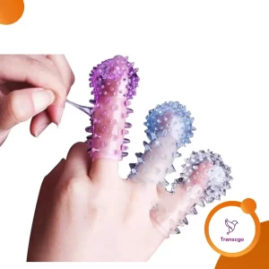 Generic Silicone Finger Sleeve Ring Sex Toy
