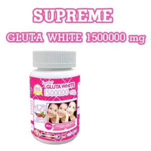 Supreme Gluta White 1500000 mg Anti Aging 30 Softgel