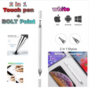 Generic Touch Stylus Pen 2-in-1 for Smartphones Tabs