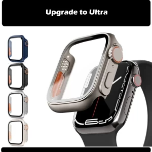 Apple Watch Ultra Look Hard Case w/Tempered Glass