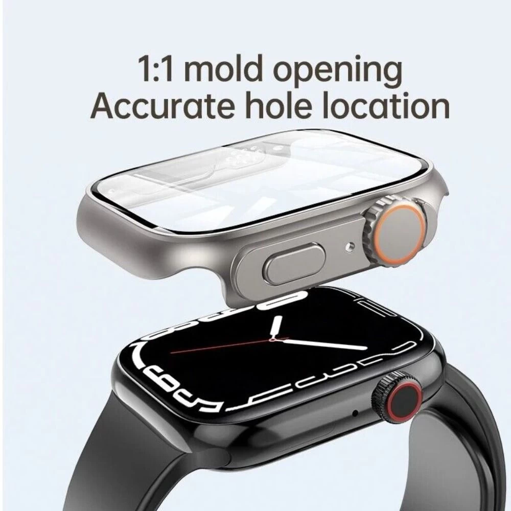 Apple Watch Ultra Look Hard Case w/Tempered Glass - image 4