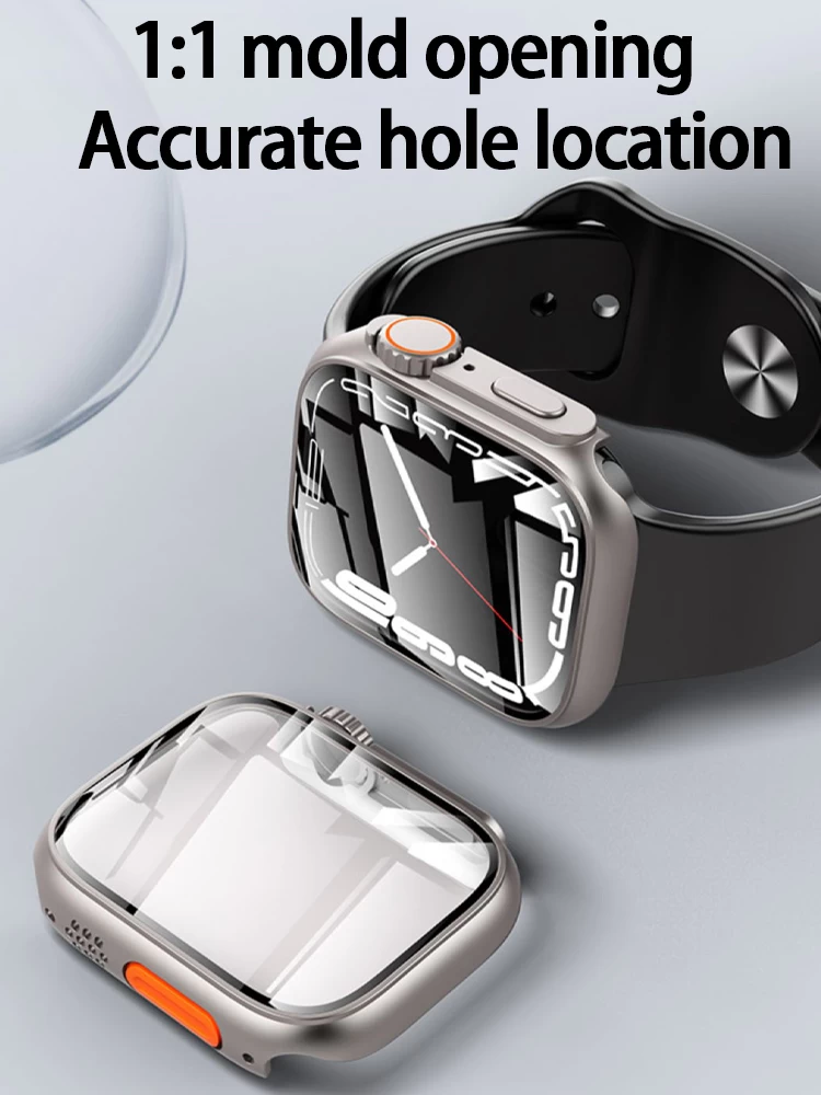 Apple Watch Ultra Look Hard Case w/Tempered Glass - image 6