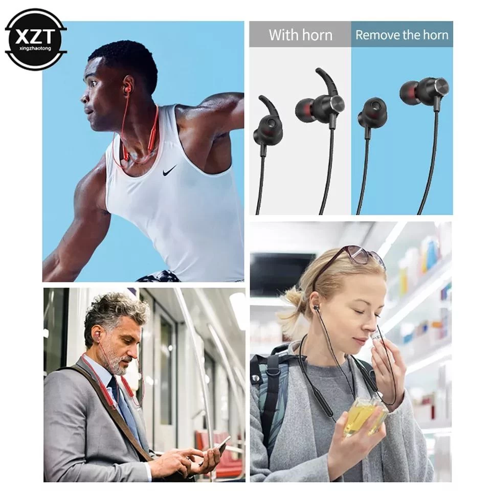 Generic Wireless Earphone Bluetooth 5.0 Sports Neckband - image 2
