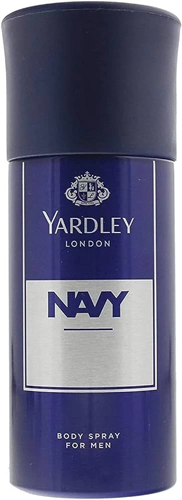 Yardley London Navy Body Spray For Men 150 Ml - image 2