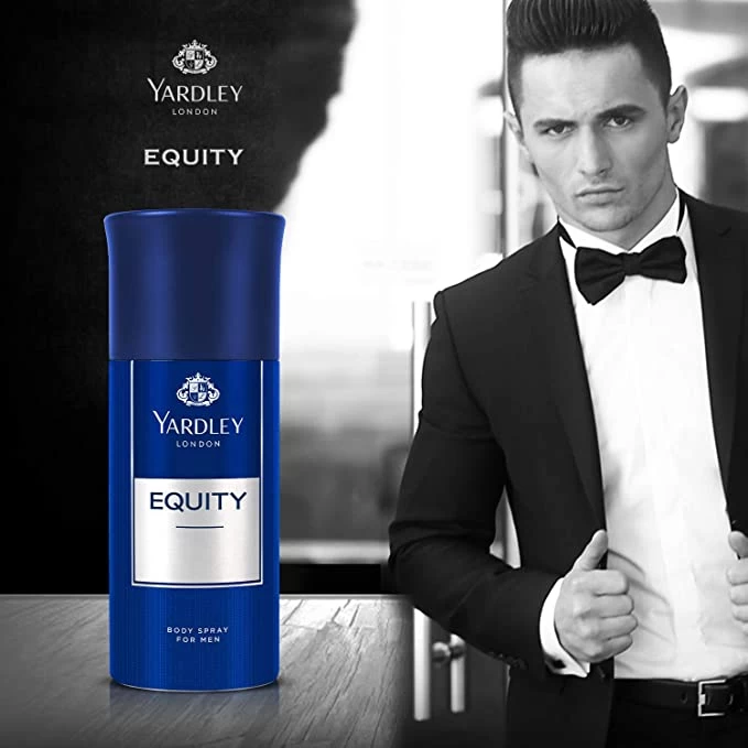 YARDLY EQUITY BODYSPRAY FOR MEN 150ML - image 2