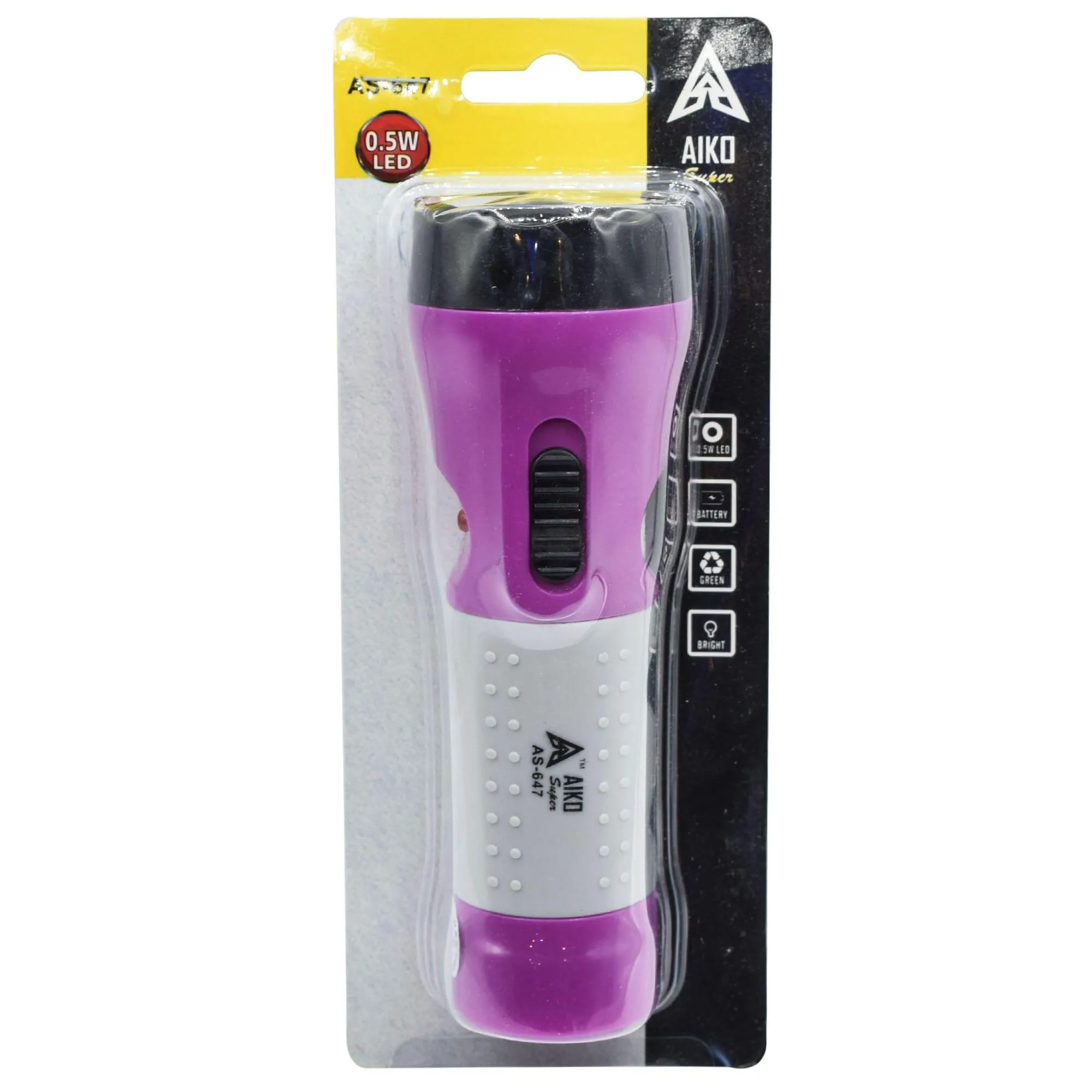 Aiko AS-647 Rechargeable LED Torch Light