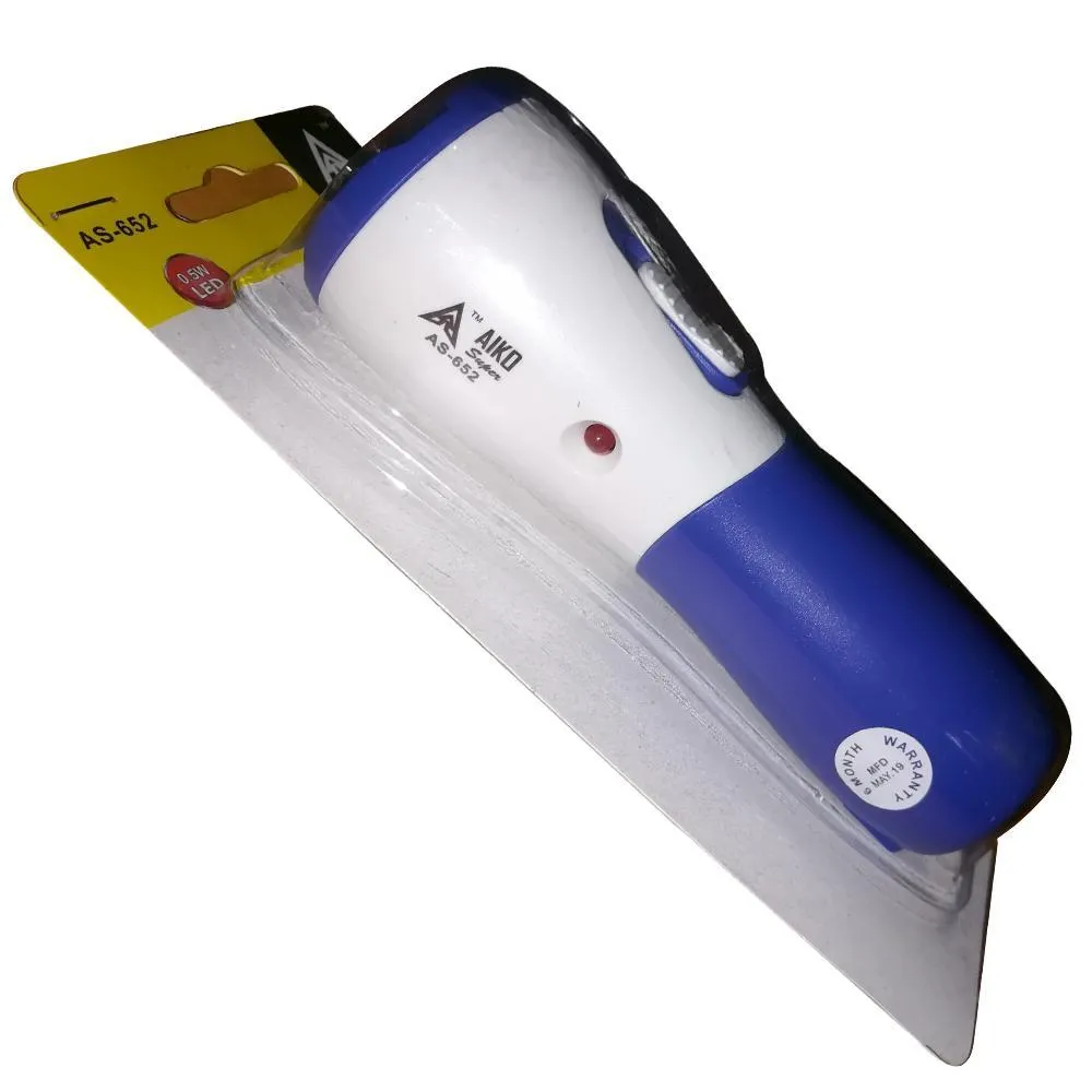 Aiko AS-652 Rechargeable LED Torch