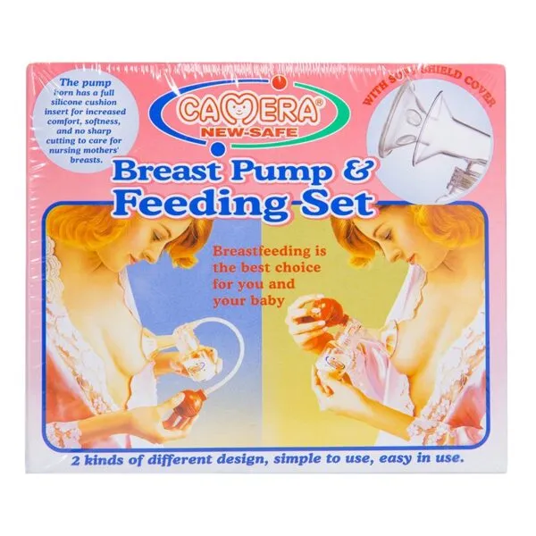 Camera Manual Breast Pump & Feeding Set - image 3