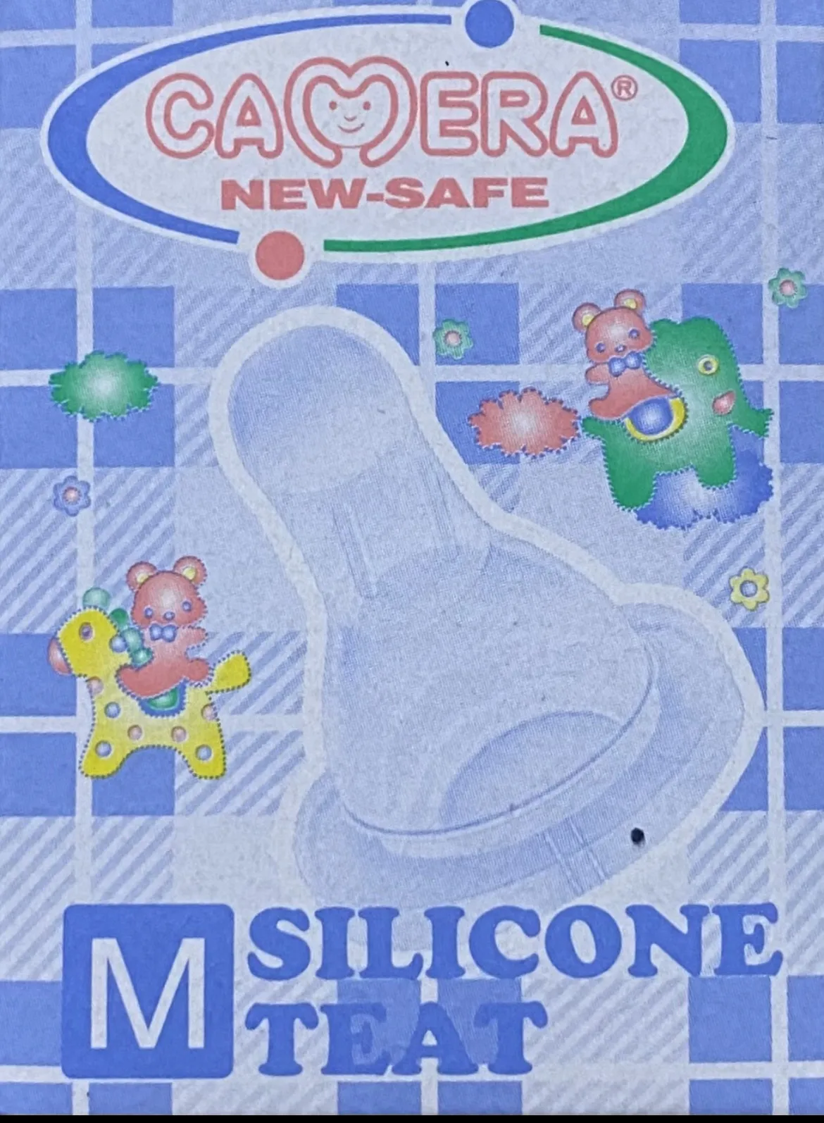Camera Silicone Nipple Medium Flow 3-6 Months