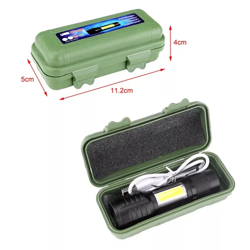 Hoxida Camping USB Charging Magnetic COB Flashlight - image 3