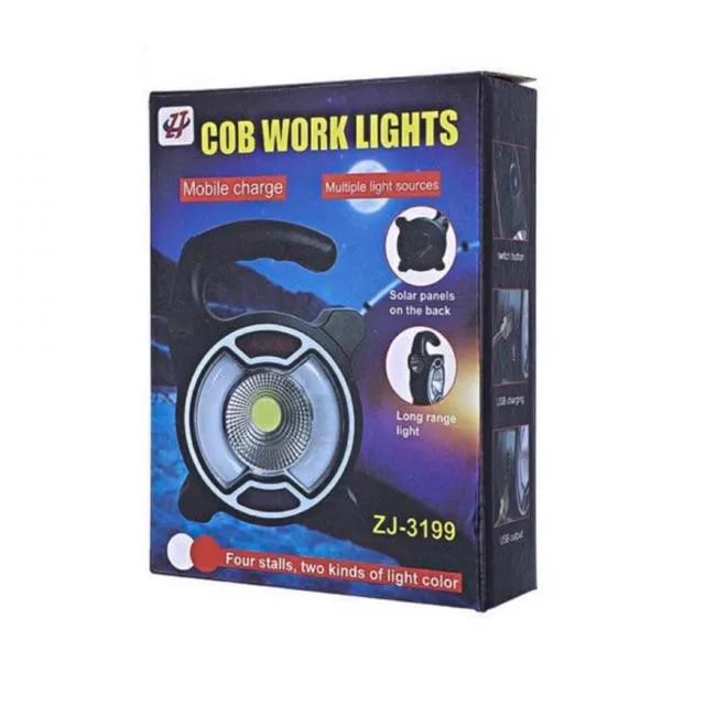 Generic COB LED Work Light Portable USB Rechargeable - image 1